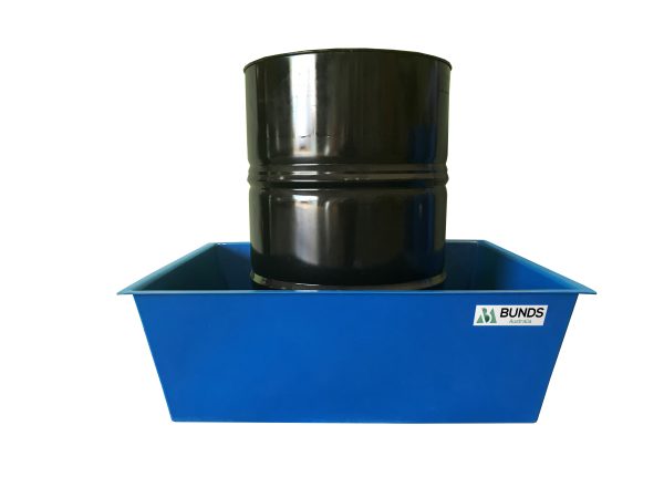 265L single drum tray, ideal for bunding trays to contain spills.