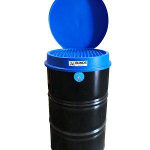 Funnel for 205L drum with lid, designed for bunded shelving & drum dispensers.