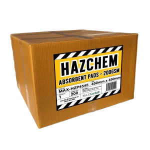 200gsm Hazchem Pads - PK/200