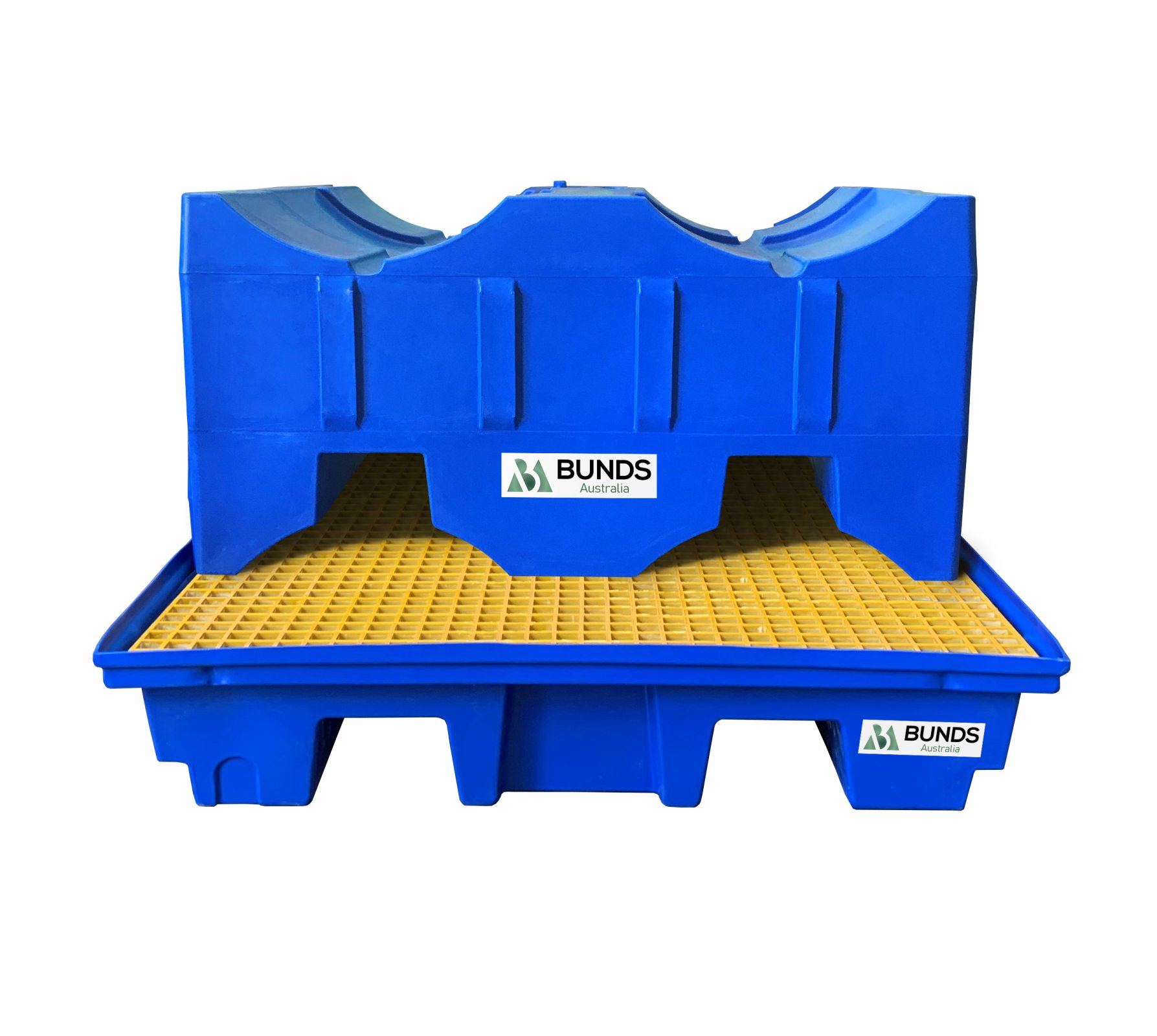 MAXBund 4 Drum Bunded Pallet with 2 x 205L Drum Dispenser MAXBund 4 Drum Bunded Pallet with 2 x 205L Drum Dispenser